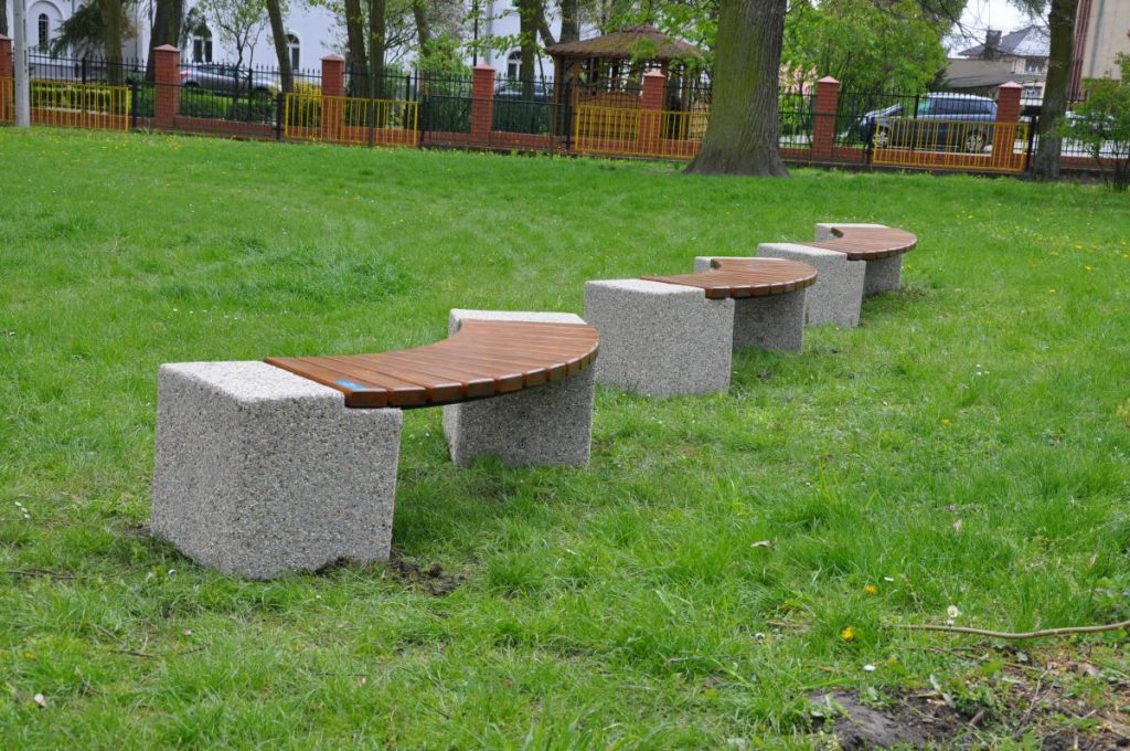 Concrete benches Gostyń
