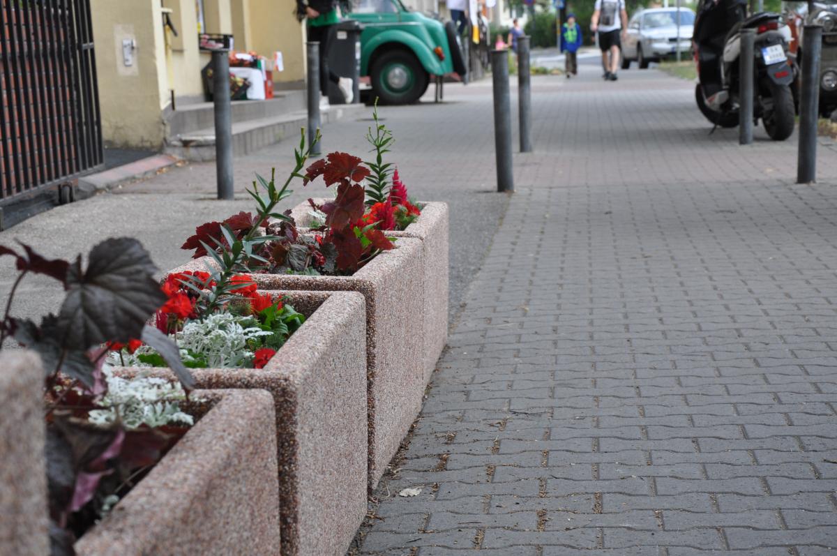 Concrete planters Katowice