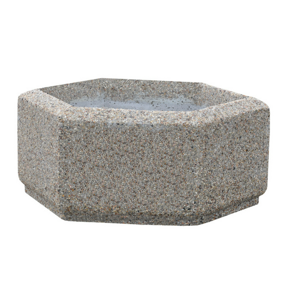 Donica betonowa sześciokątna 80×36 kod: 222