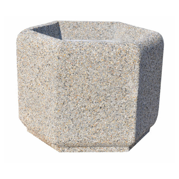 Donica betonowa sześciokątna 80×60 kod: 224