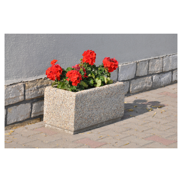 Donica betonowa prostokątna 60x30x32 kod: 237