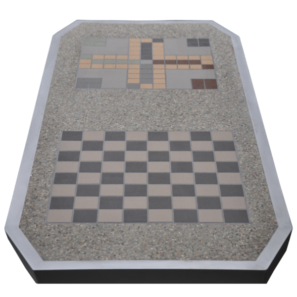 Betonowy stół do gry w szachy/chińczyka kod: 511B