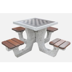 Betonowy stół do gry w szachy/chińczyka kod: 505