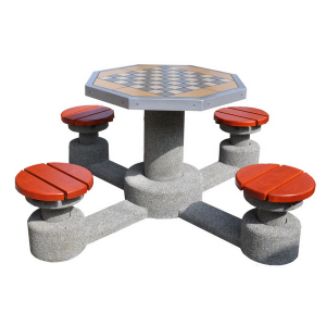 Betonowy stół do gry w szachy/chińczyka kod: 508