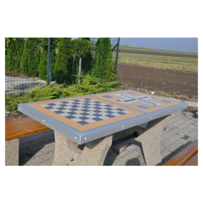 Betonowy stół do gry w szachy/chińczyka kod: 511