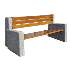 Ławka betonowa 185×43 wys. 84 kod: 415