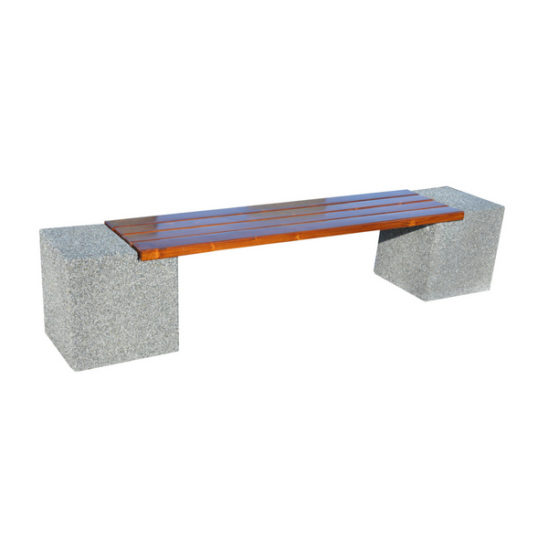Ławka betonowa 200×40 wys. 42 kod: 418