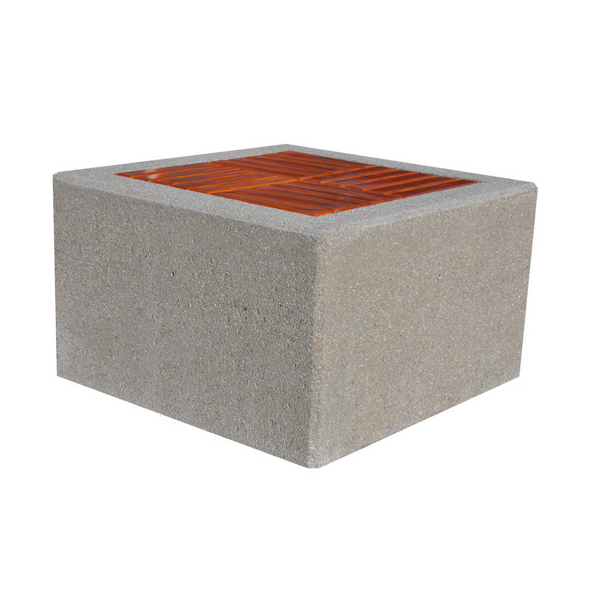 Ławka betonowa 100×100 wys. 60 kod: 427