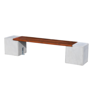 Ławka z betonu archit. 200×40 wys. 42 kod: 418A