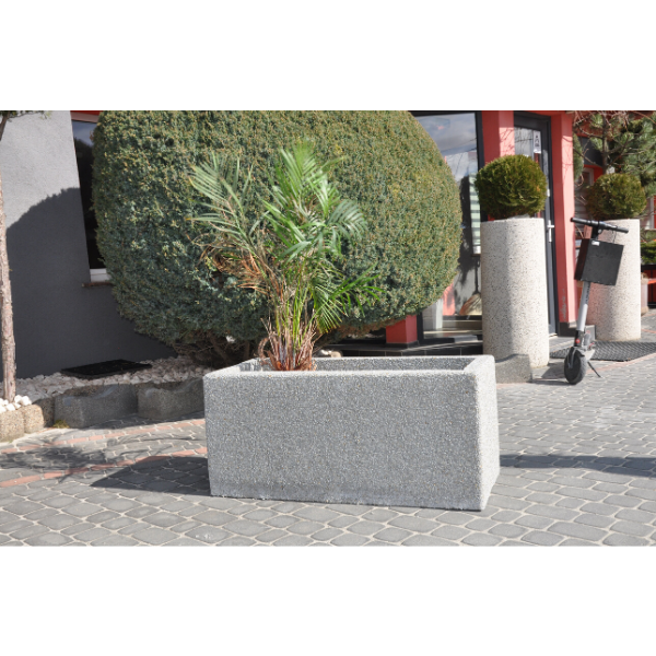Donica betonowa prostokątna 110x50x50 kod: 296
