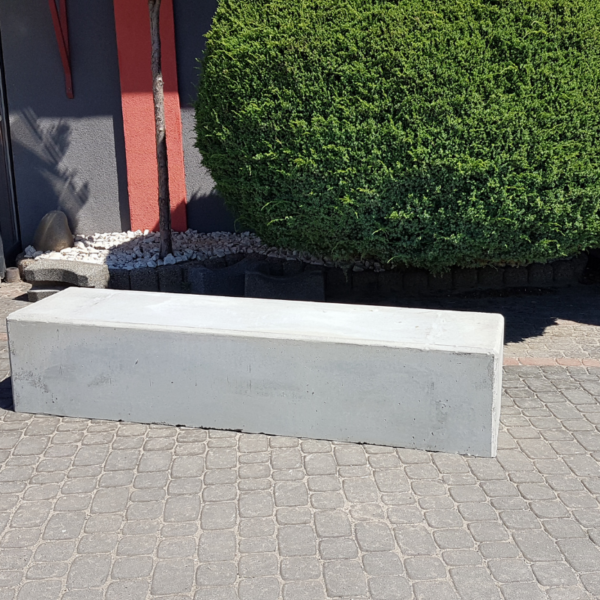 Ławka z betonu archit. 200×50 wys. 42 kod: 473