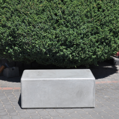 Ławka z betonu archit. 100×50 wys. 42 kod: 476