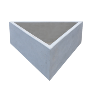 Donica trójkątna z betonu archit. 140×47 kod: 298