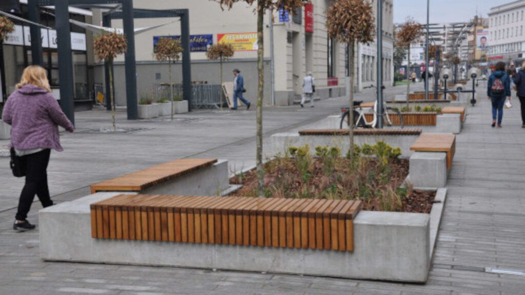 Ławka betonowa – estetyczny element w przestrzeni miejskiej