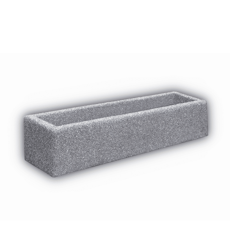 Donica betonowa prostokątna 140x35x30 kod: 286