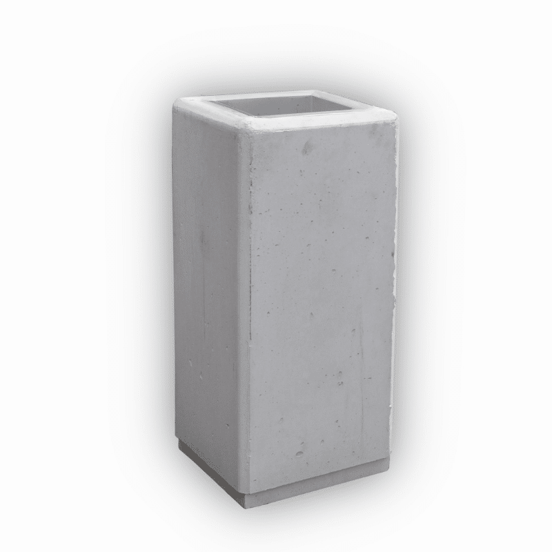 Donica prostokątna z betonu archit. kod: 200
