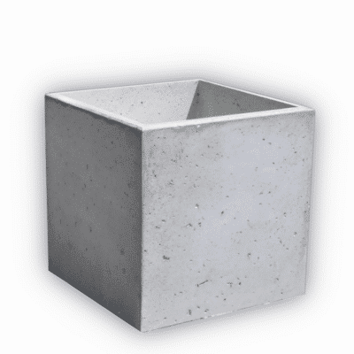 Donica kwadratowa z betonu archit. 50x50x50 kod: 2010